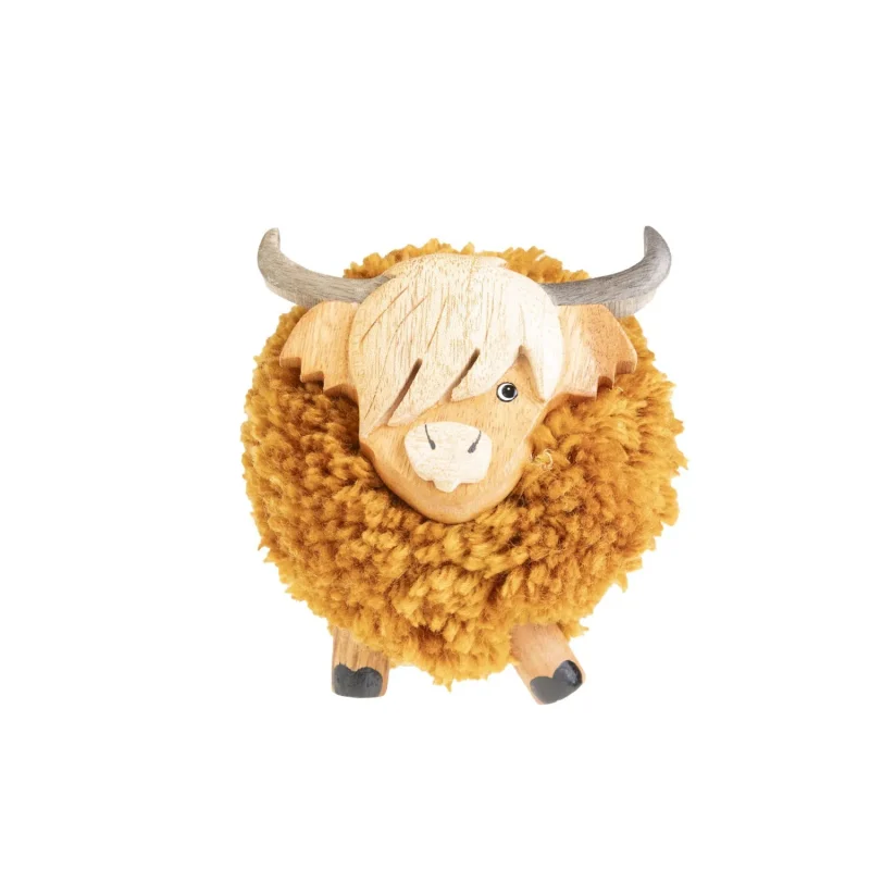 large pom pom standing coo