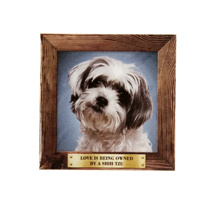 large shih tzu fridge magnet