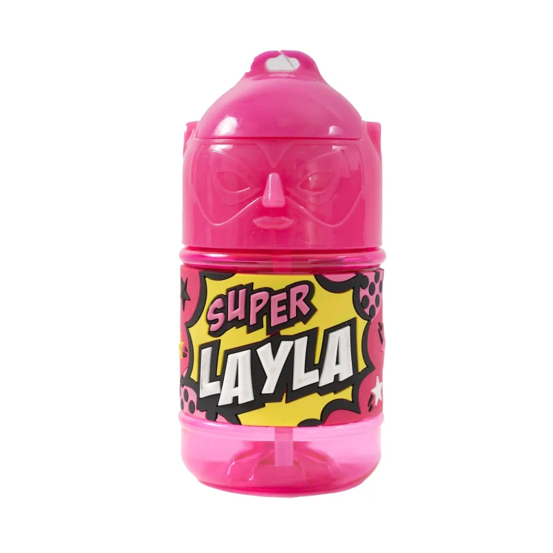 layla kids water bottle reusable fun