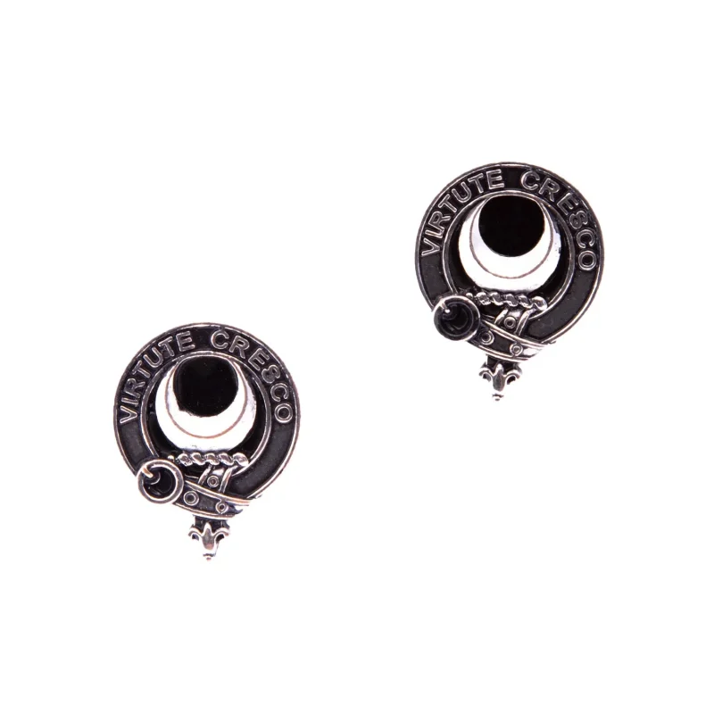 leask clan cufflinks for men