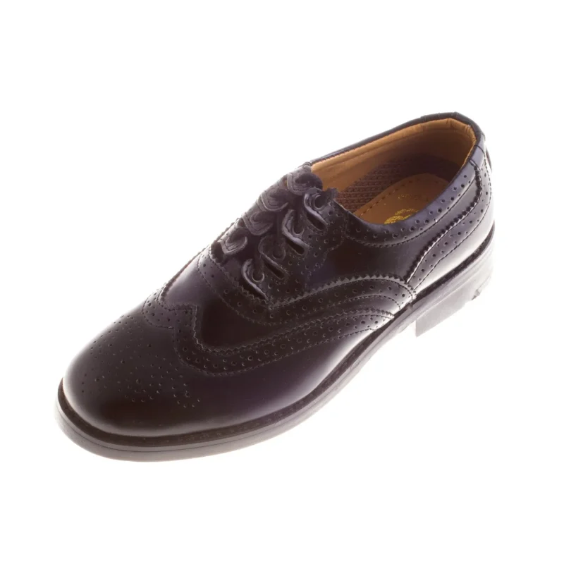 leather sole kids ghillie brogues