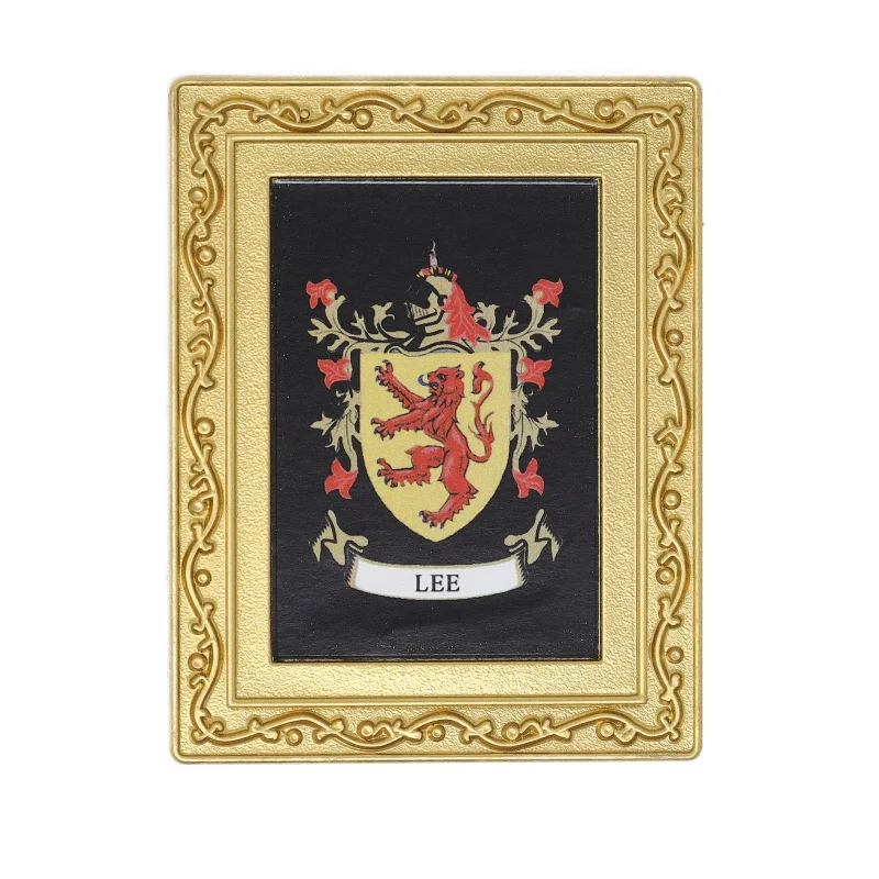 lee coat of arms fridge magnet