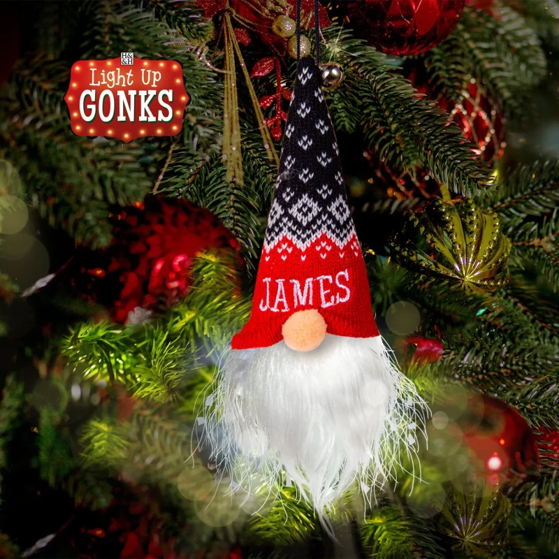 lighted gonks james led decor