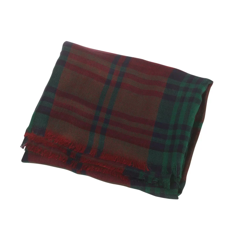 lindsay tartan scarf wrap