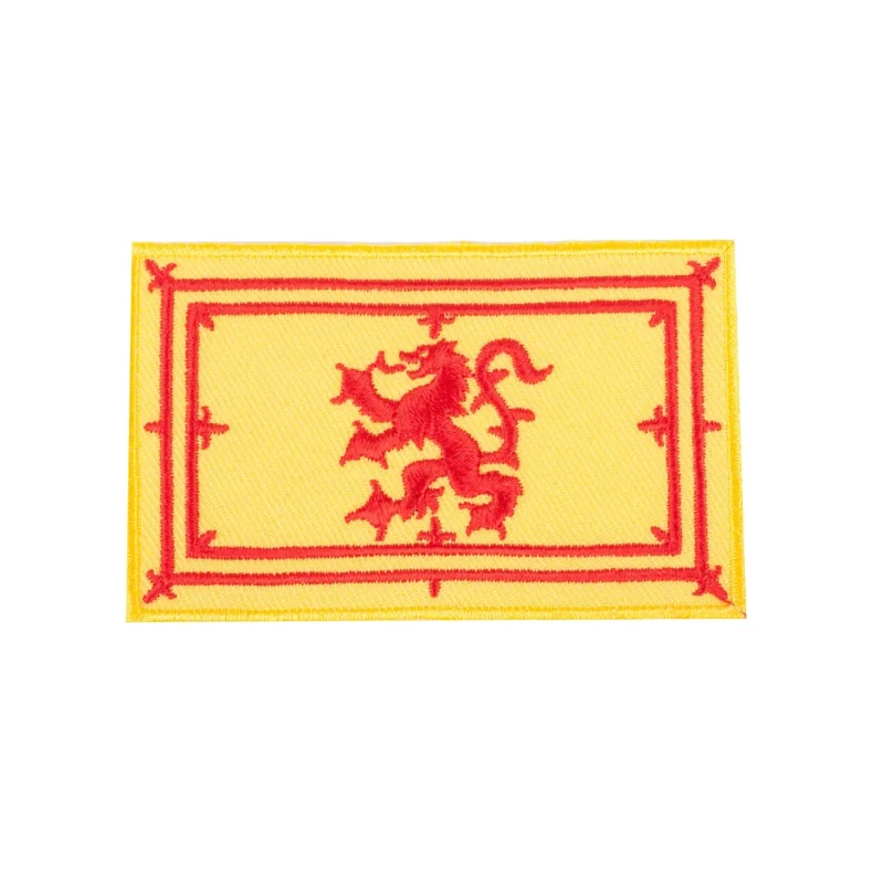 lion rampant embroidered patch