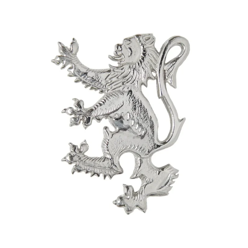 lion rampant kilt pin brooch