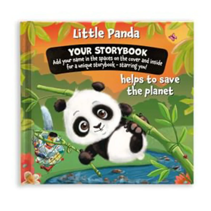 little panda saves the planet female hero storybook