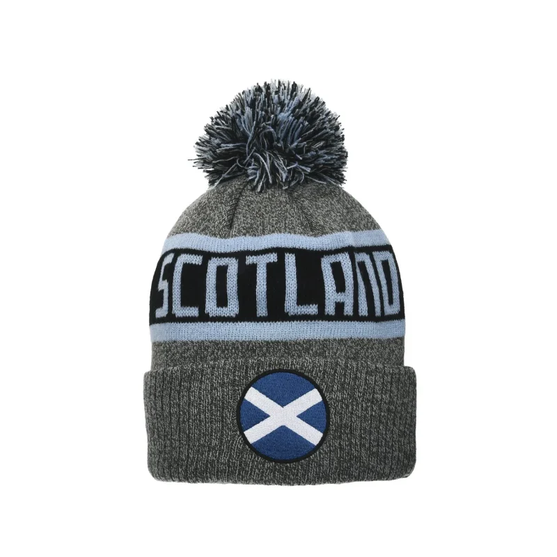 liz scotland pom beanie saltire design