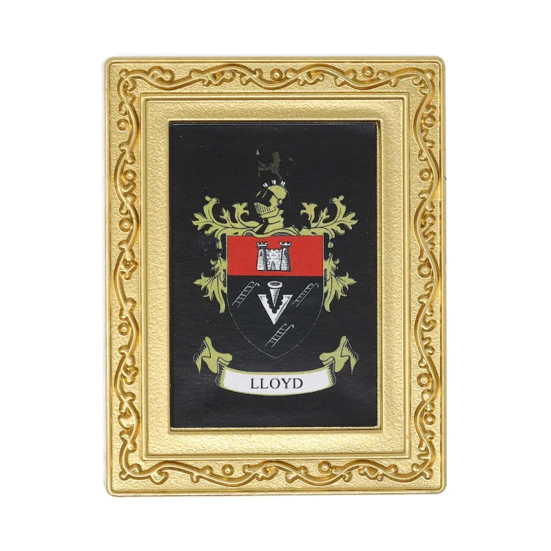 lloyd coat of arms fridge magnet