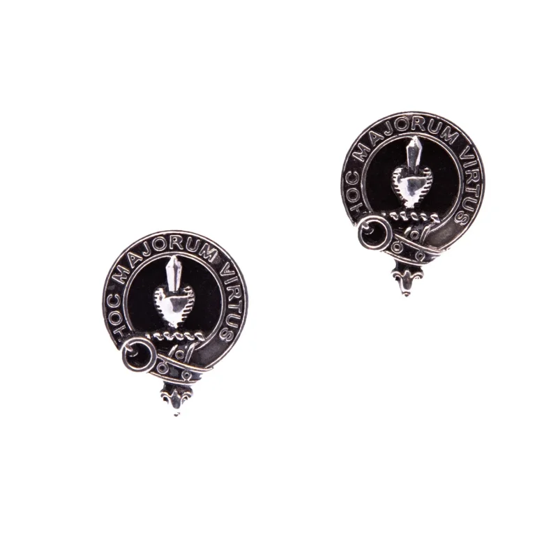 logan clan crest cufflinks