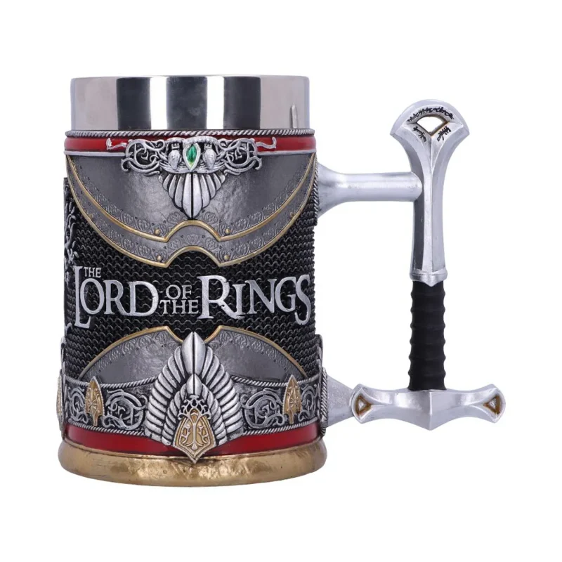 lotr aragorn collectible tankard