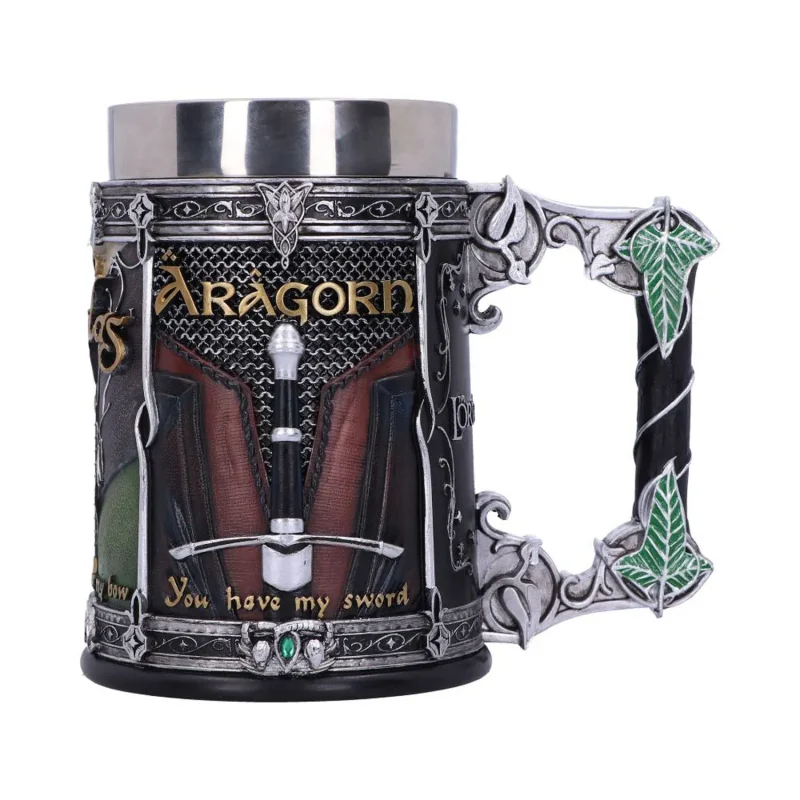 lotr fellowship tankard mug