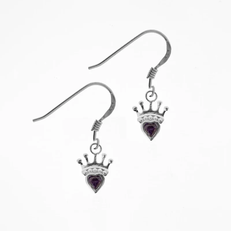 luckenbooth sterling silver earrings