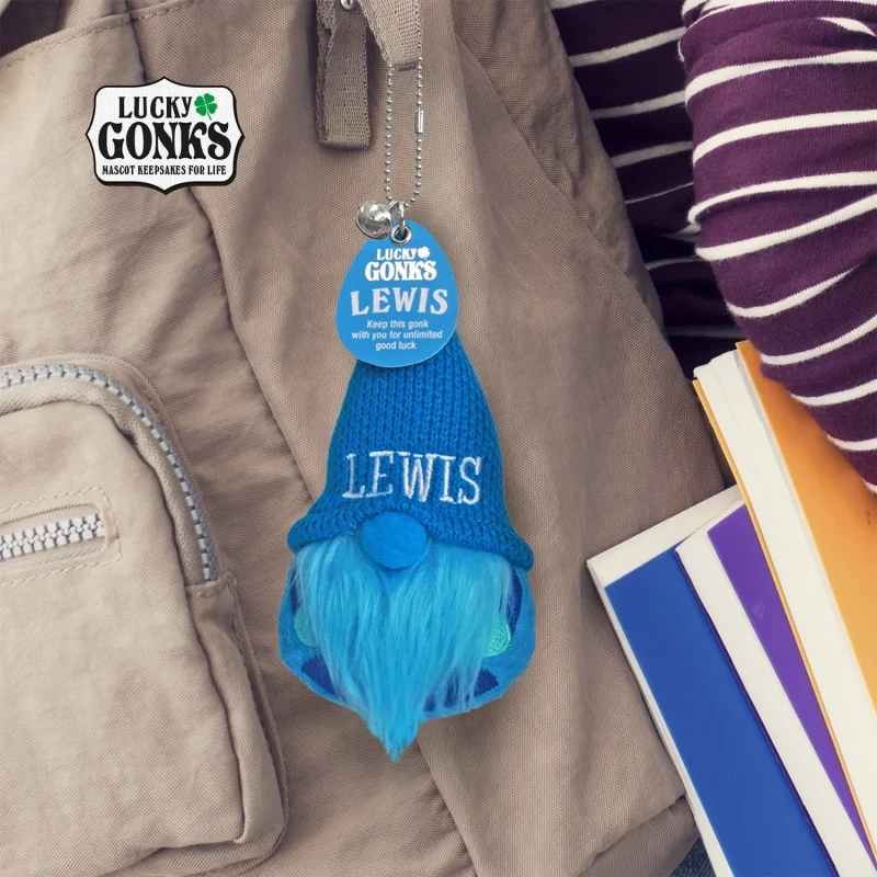 lucky gonk mascot keepsake lewis