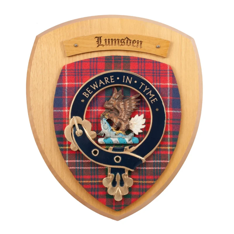 lumsden clan wall plaque