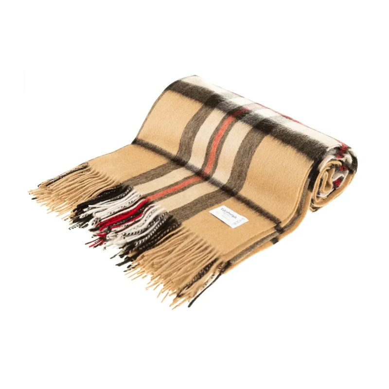 luxurious 100 lambswool blanket thomson camel