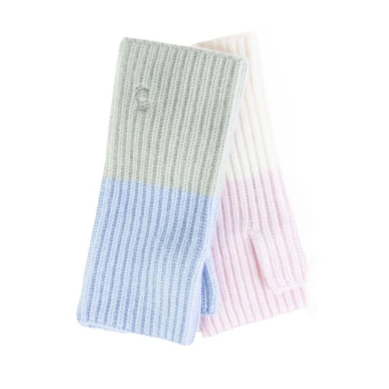 luxurious cashmere maisie gloves in pastel