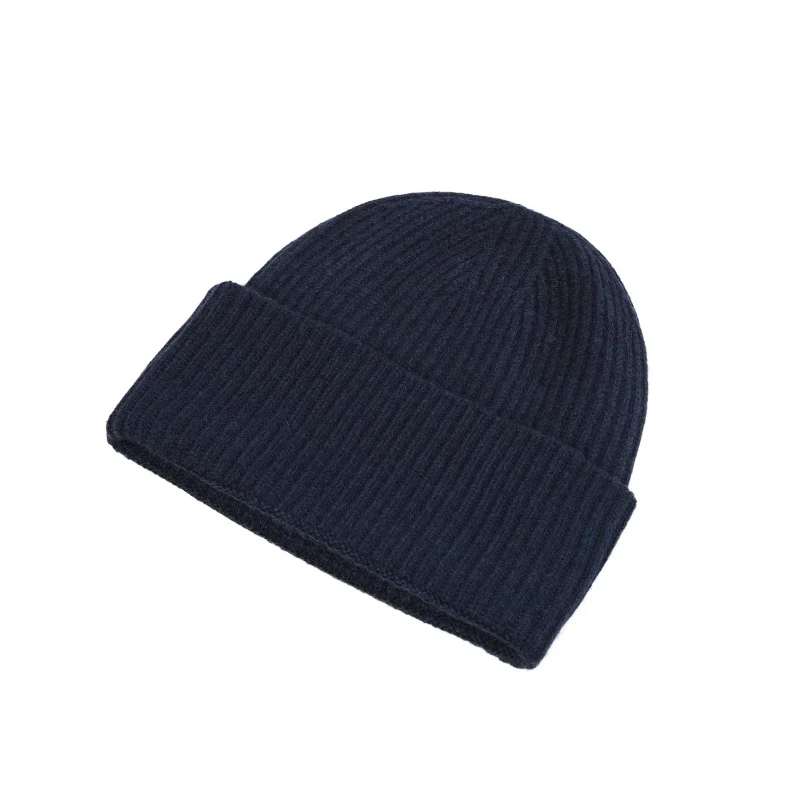 luxury ribbed turn up men s beanie cosmic