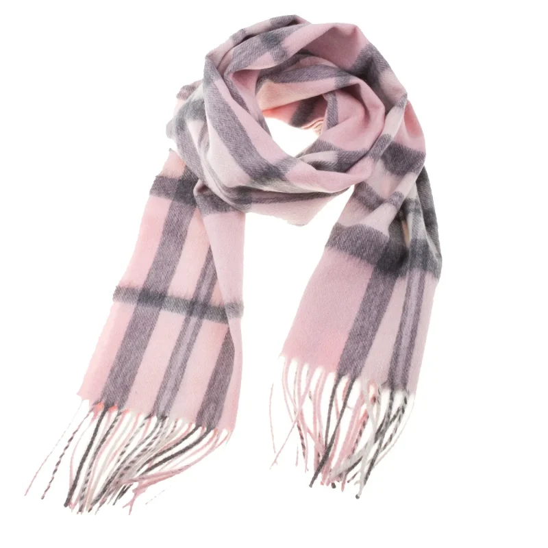 lyle scott 100 cashmere scarf light pink