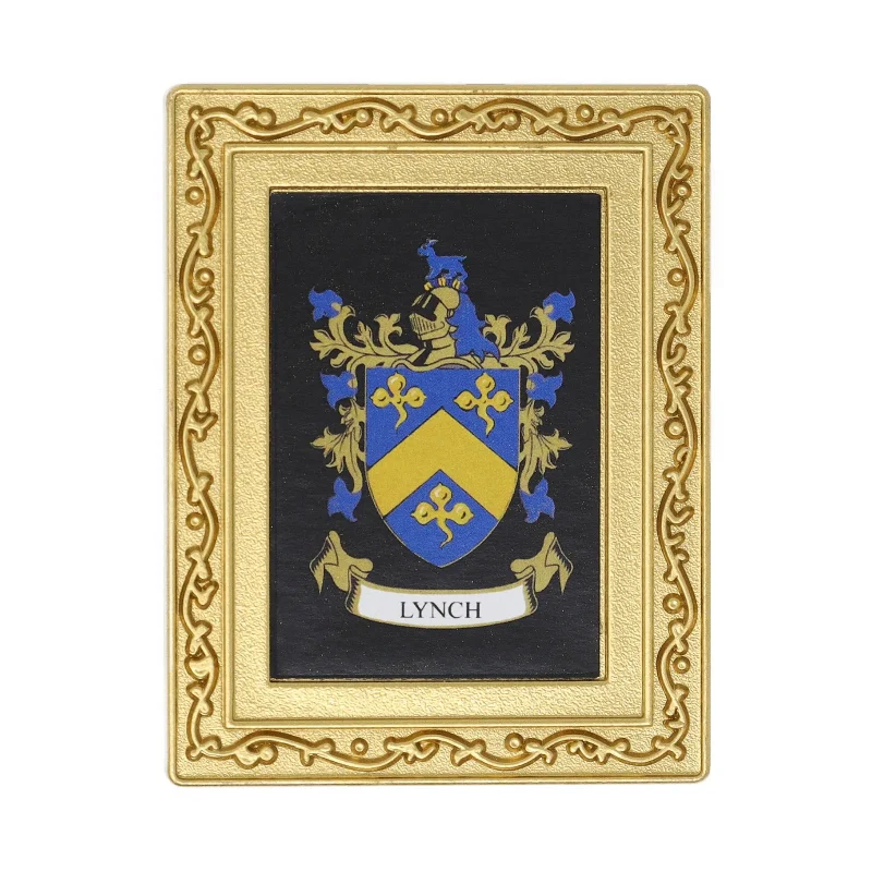 lynch coat of arms fridge magnet