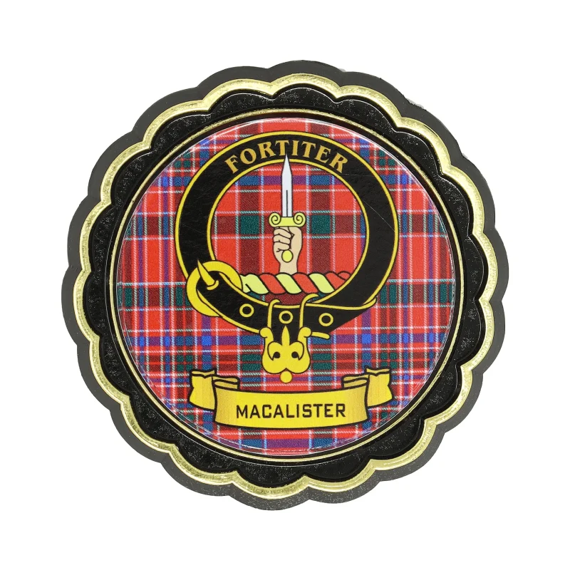 macalister clan crest fridge magnets