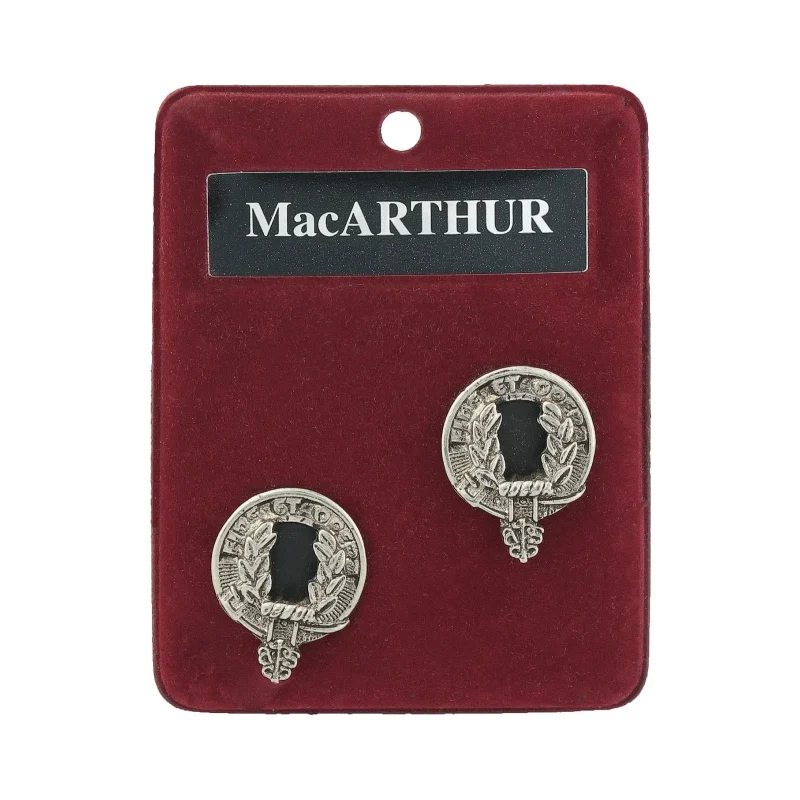 macarthur art pewter cufflinks