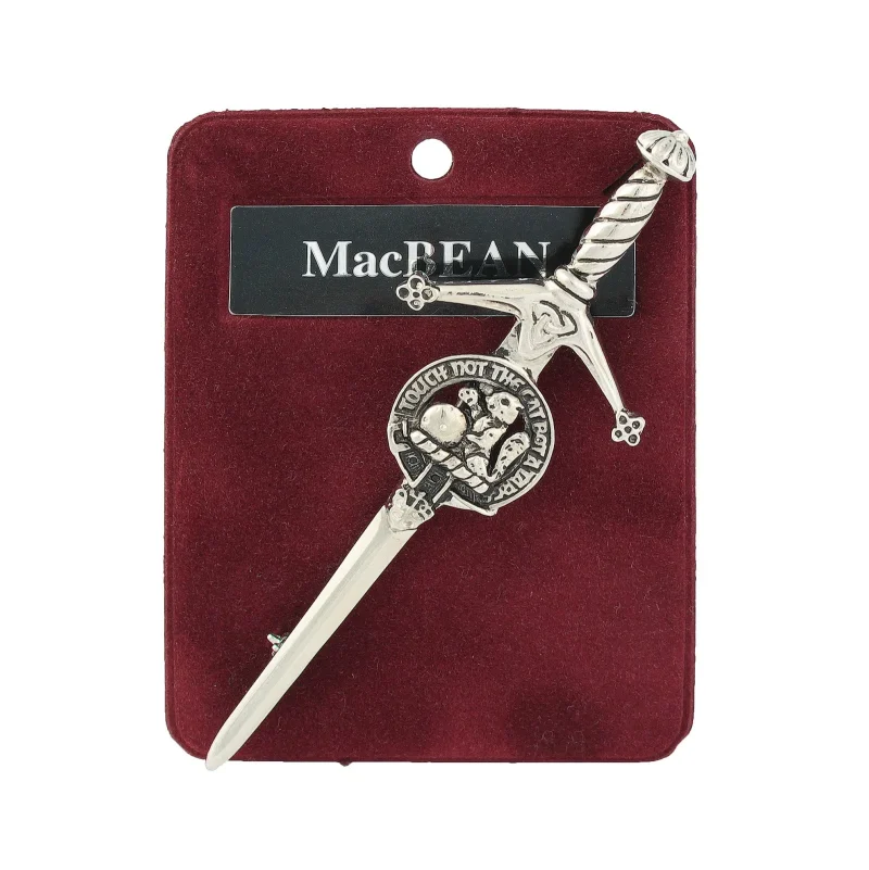 macbean pewter kilt pin