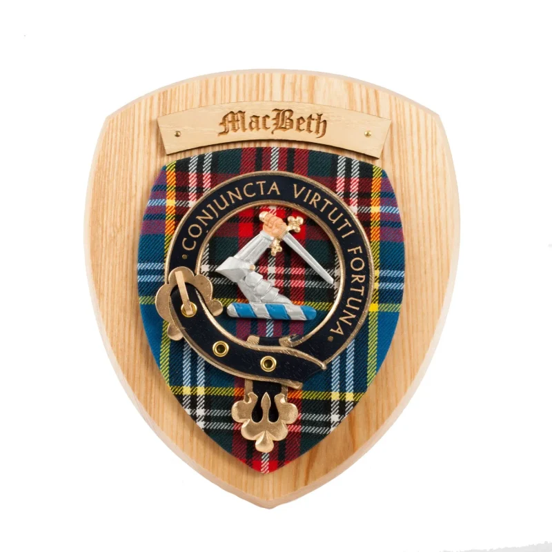 macbeth clan wall plaque