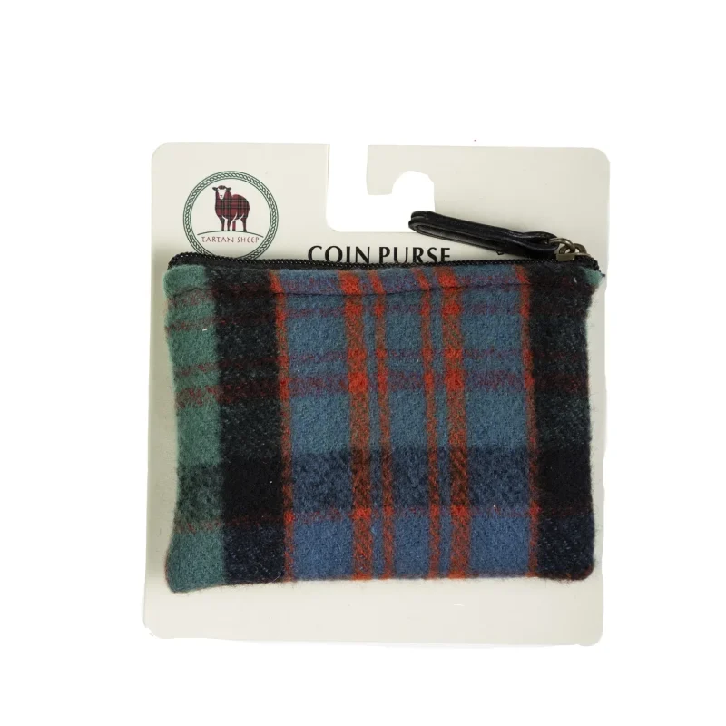 macdonald clan tartan purse