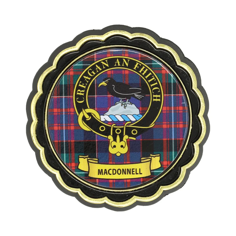 macdonnell clan crest fridge magnets