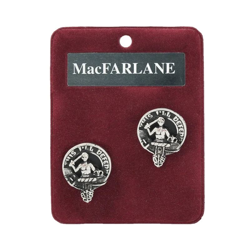 macfarlane art pewter cufflinks