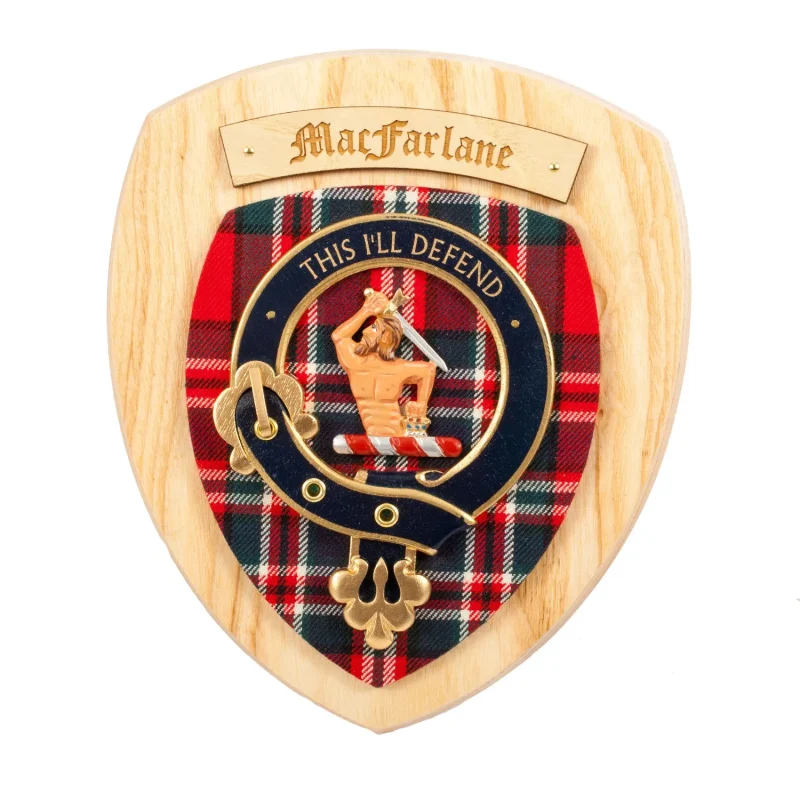 macfarlane clan wall plaque