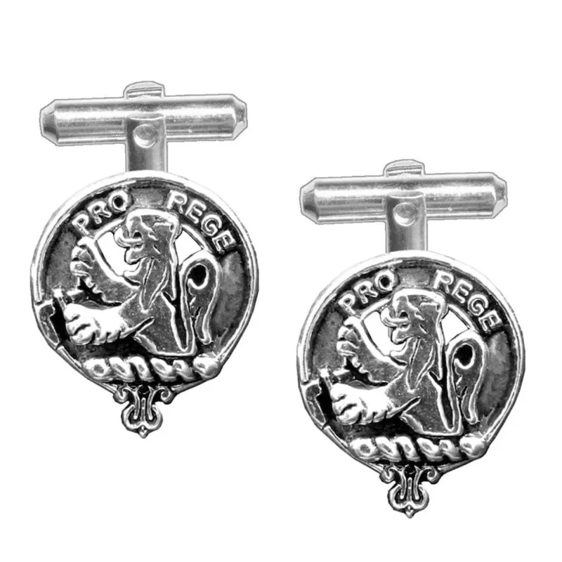 macfie clan crest cufflinks