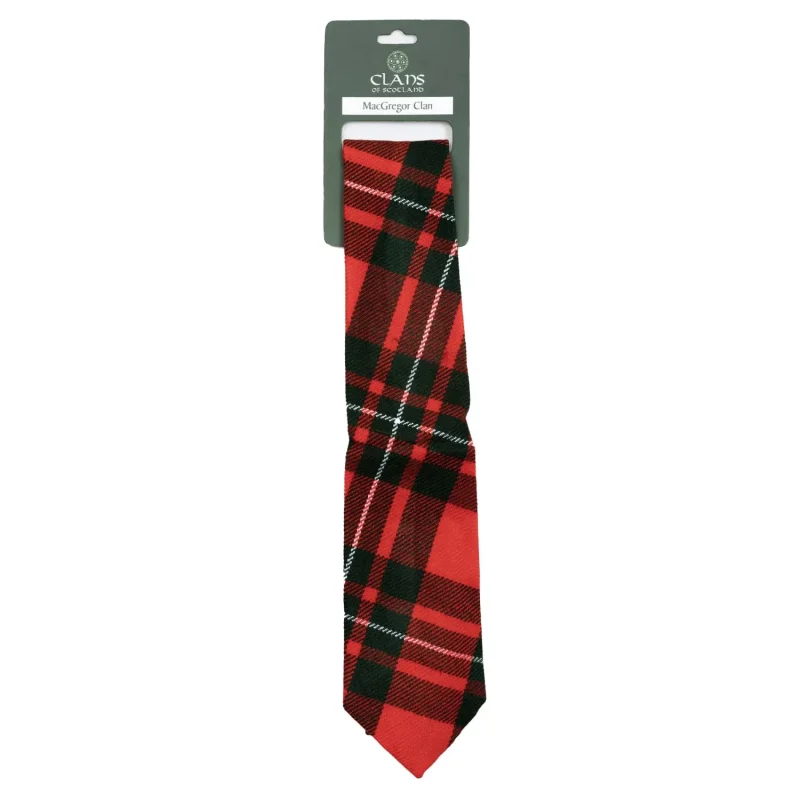 macgregor tartan tie for men