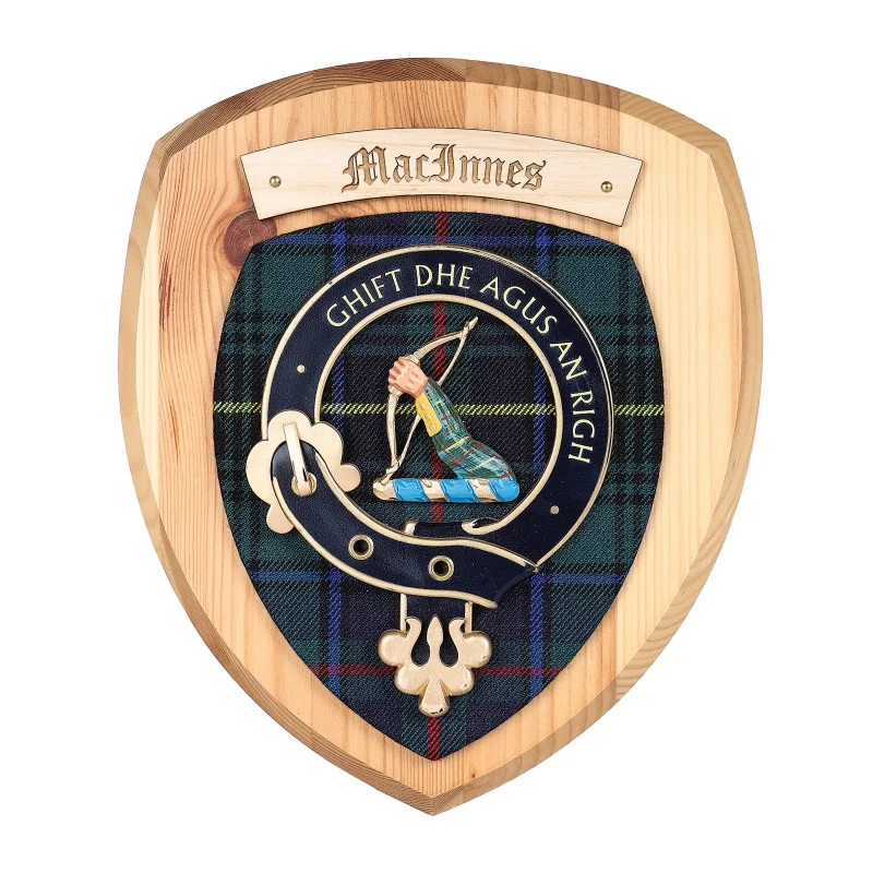 macinnes clan wall plaque