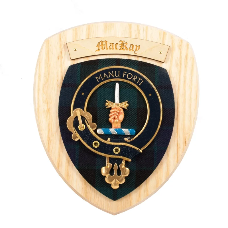 mackay clan wall plaque