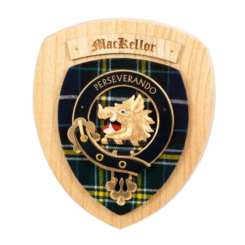 mackellor clan wall plaque