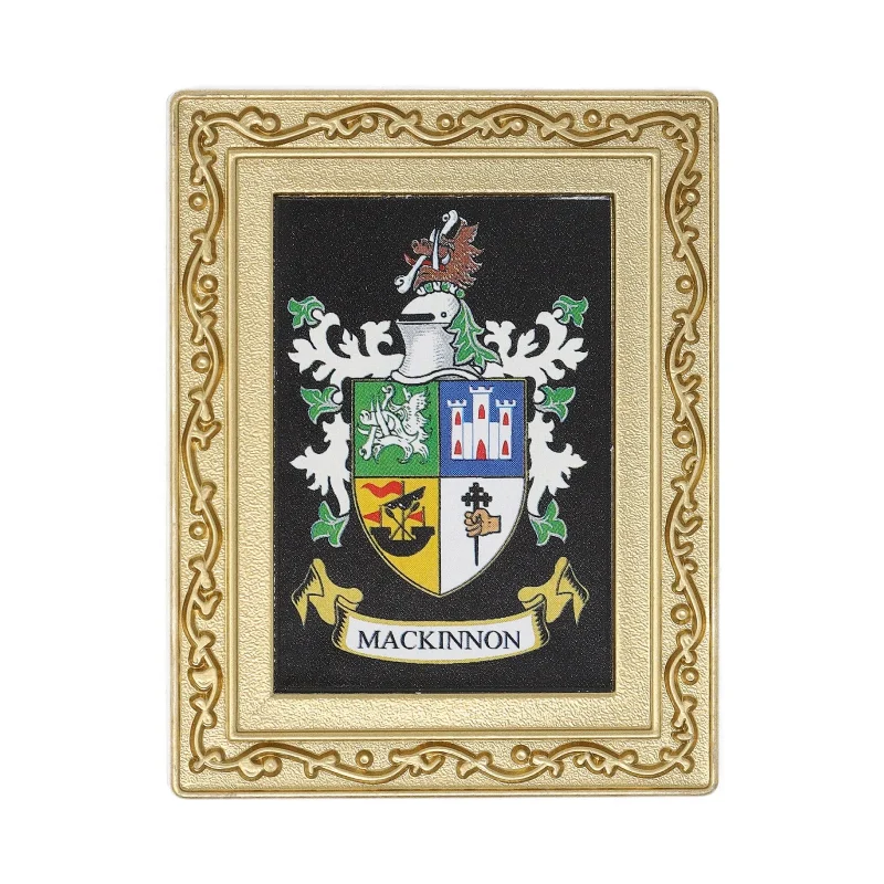 mackinnon coat of arms fridge magnet