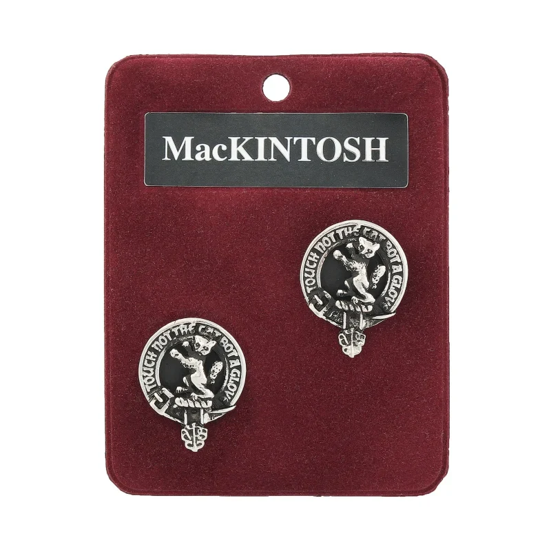 mackintosh pewter cufflinks artisan crafted