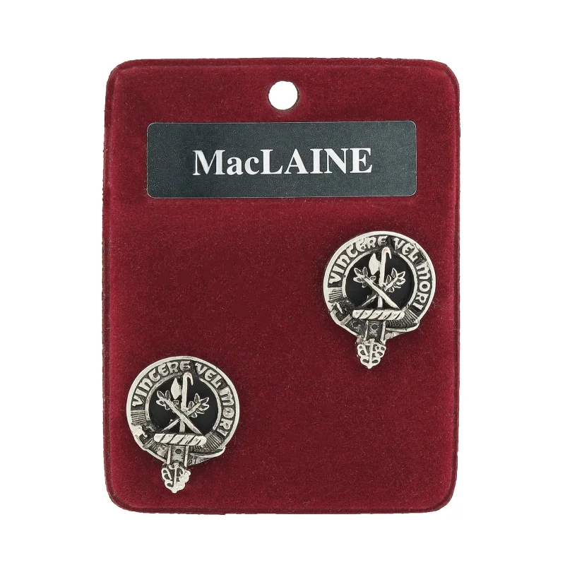 maclaine pewter art cufflinks