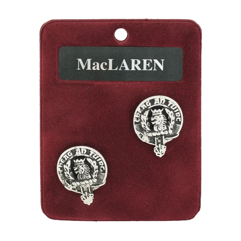 maclaren art pewter cufflinks