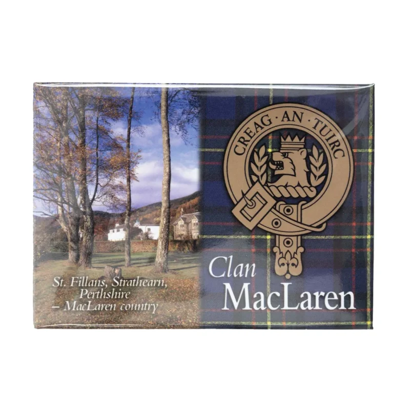 maclaren clan family scenic magnet