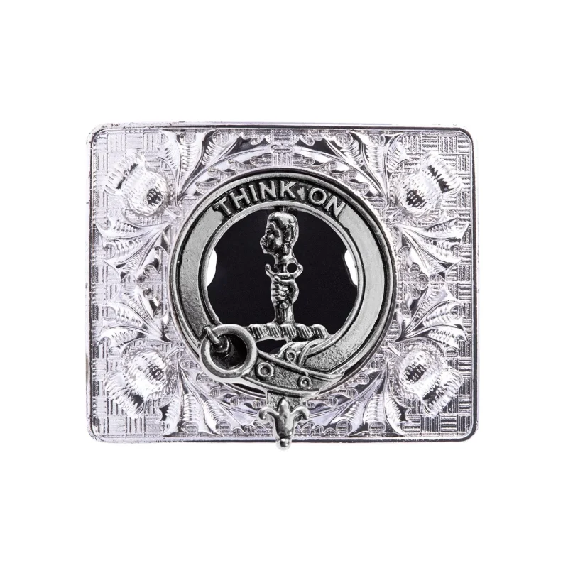 maclellan clan belt buckle