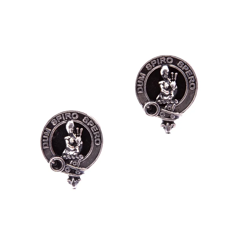 maclennan clan crest cufflinks