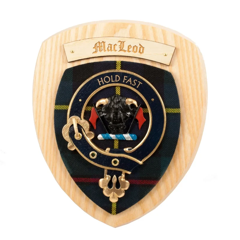 macleod clan wall plaque