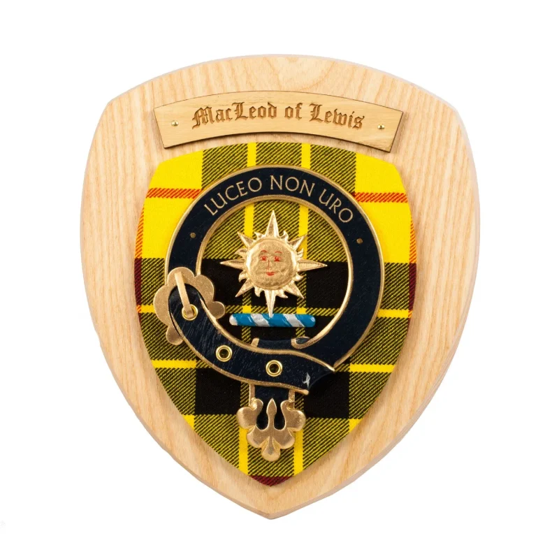 macleod of lewis clan wall plaque