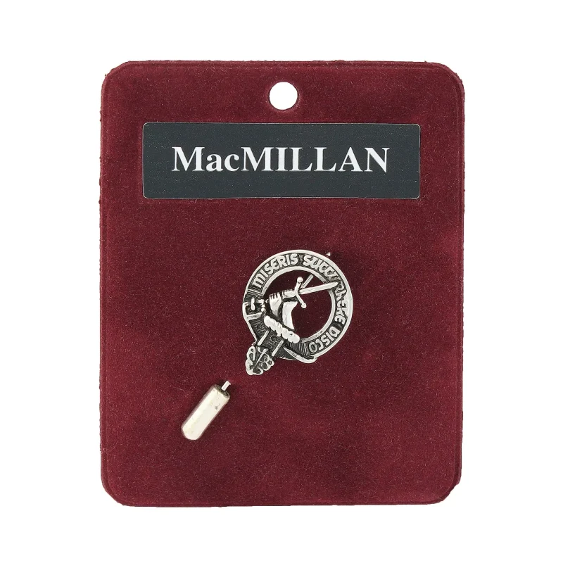 macmillan art pewter lapel pin