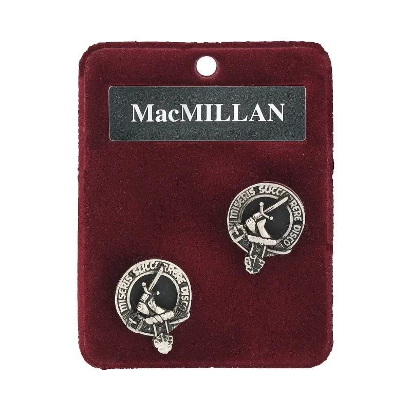 macmillan pewter art cufflinks