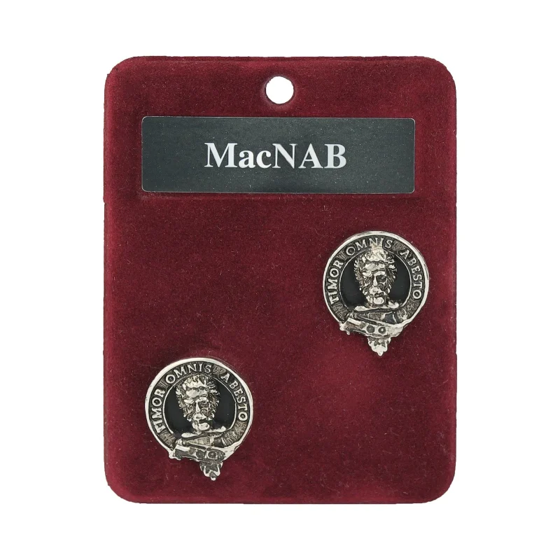 macnab art pewter cufflinks