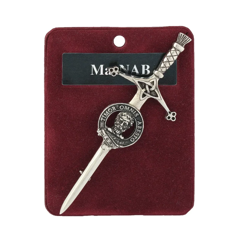 macnab art pewter kilt pin for men